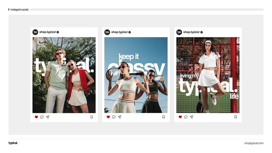 Typical Fashion | Branding, UI/UX & Shopify Design screenshot 5