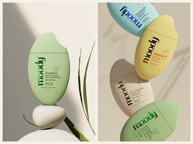 Moody Skincare | 3D Product Visualization & Packaging Design screenshot 1
