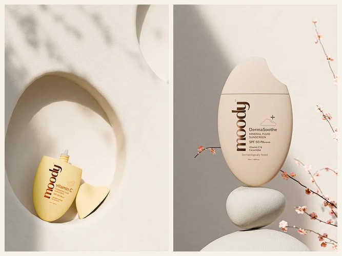 Moody Skincare | 3D Product Visualization & Packaging Design screenshot 2
