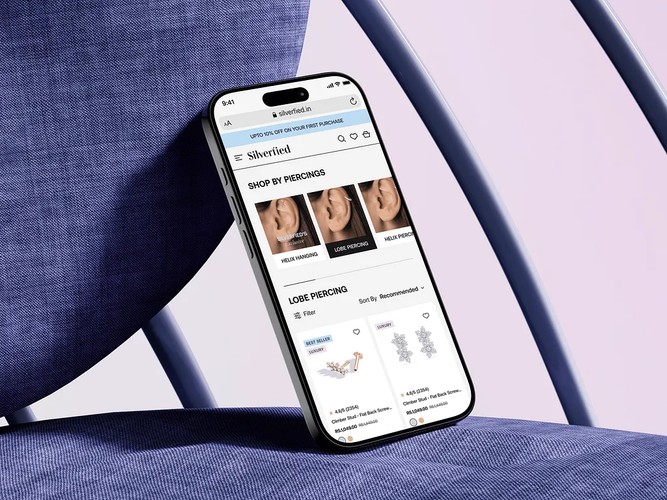 Silverfied Jewelry | UI/UX, Shopify & Brand Refresh screenshot 3