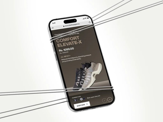 Technosport | UI/UX & Shopify Design screenshot 5