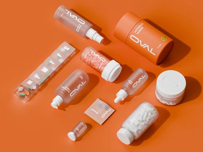 Oval Healthcare | Branding, Packaging, UI/UX & 3D Design screenshot 1
