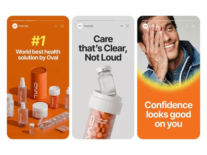 Oval Healthcare | Branding, Packaging, UI/UX & 3D Design screenshot 5