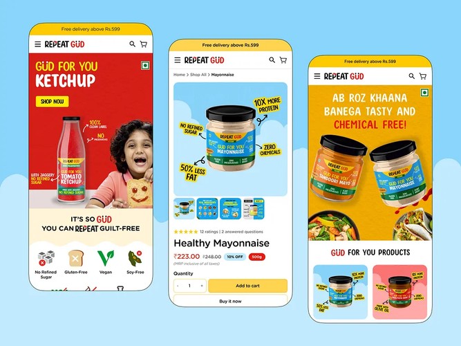 Repeat Gud UI/UX & Shopify Design screenshot 4