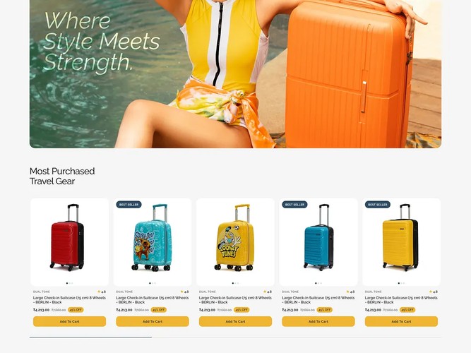 Yayavar Bags | UI/UX & Shopify Design screenshot 5