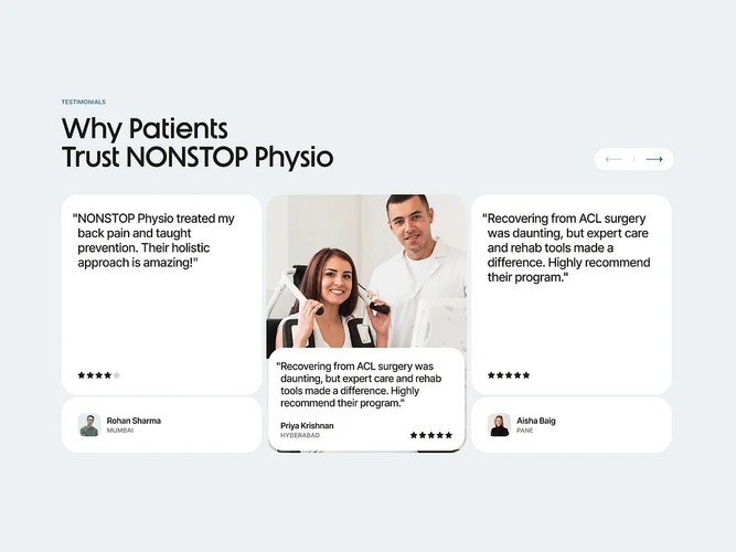 Nonstop PhysioCare | UI/UX & Custom Platform Design for Healthcare screenshot 4