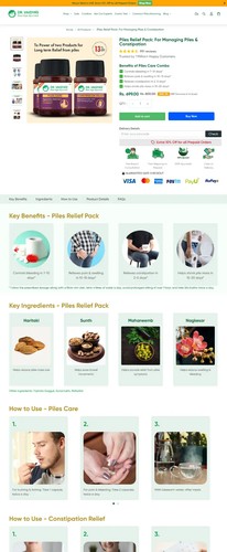 Dr. Vaidya’s Ayurveda | E-Commerce, UI/UX & Web Development screenshot 2