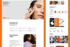 Oval Healthcare | Branding, Packaging, UI/UX & 3D Design