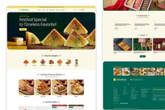 Shree Anandhaas Sweets | UI/UX & Shopify Design