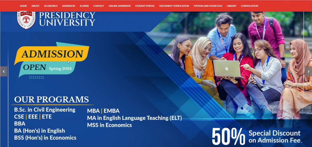 Digital Marketing & Strategy Planning for Presidency University  screenshot 3