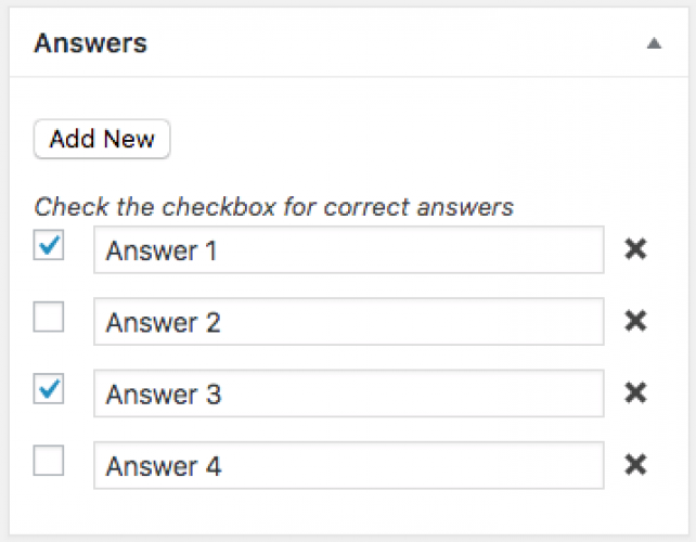 WordPress Quiz Manager Plugin screenshot 2