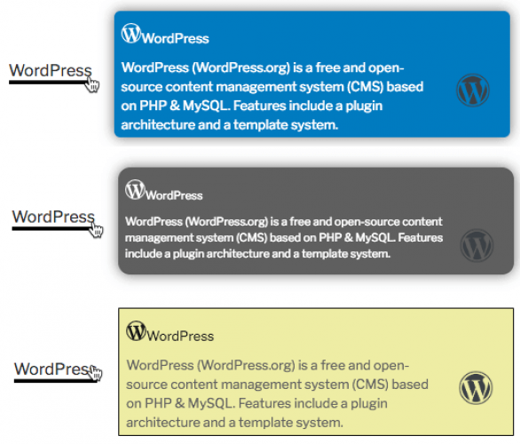 Tooltip Glossary Plugin screenshot 1