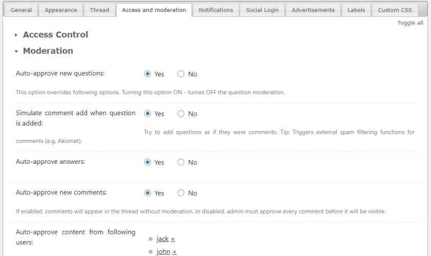 WordPress Question and Answer Plugin screenshot 2