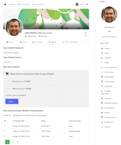 WordPress MicroPayments Plugin screenshot 3