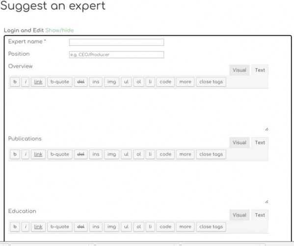 WordPress Member Directory Plugin screenshot 1