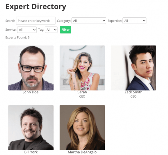 WordPress Member Directory Plugin screenshot 5