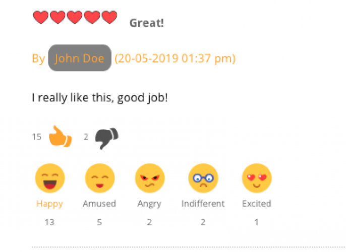WordPress Review Plugin screenshot 5