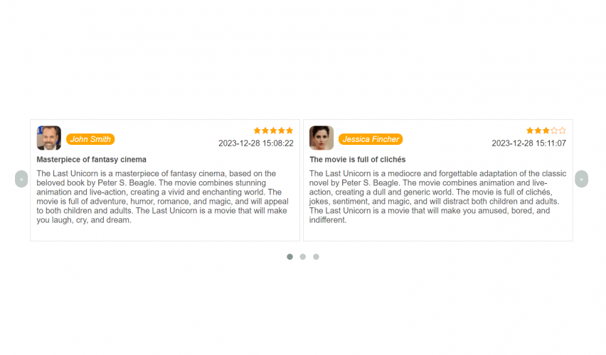 WordPress Review Plugin screenshot 3
