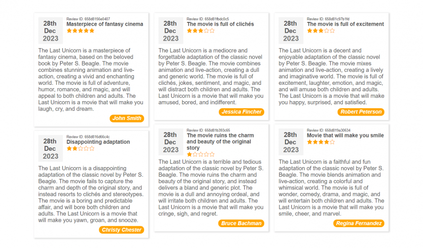 WordPress Review Plugin screenshot 4