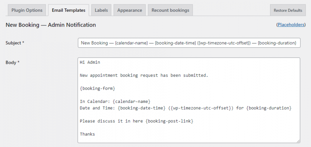 Appointments Booking screenshot 1