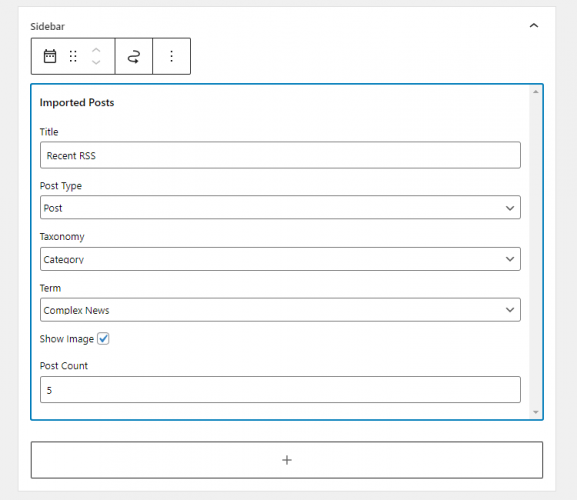 WordPress RSS Post Importer Plugin screenshot 1
