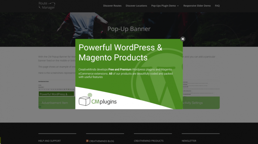 WordPress Popup Plugin screenshot 3