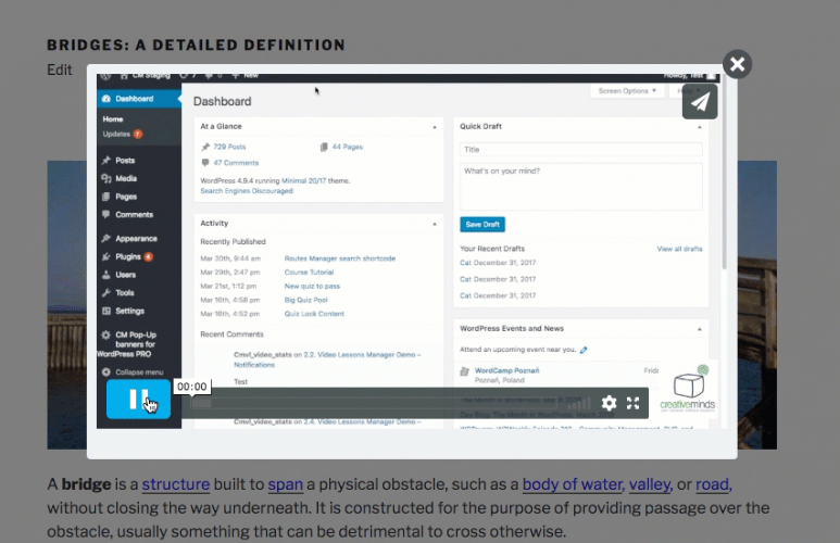 WordPress Popup Plugin screenshot 5