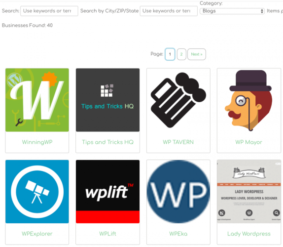 WordPress Business Directory Plugin screenshot 4