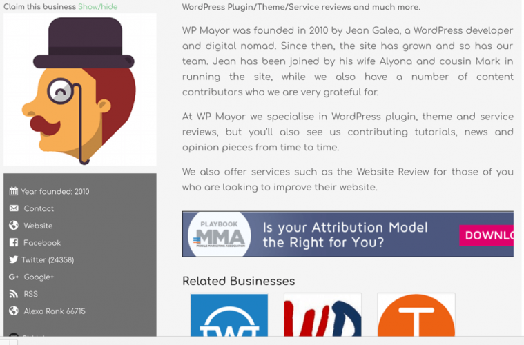 WordPress Business Directory Plugin screenshot 5