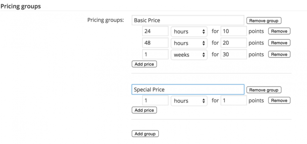 WordPress Pay Per Post Plugin screenshot 1