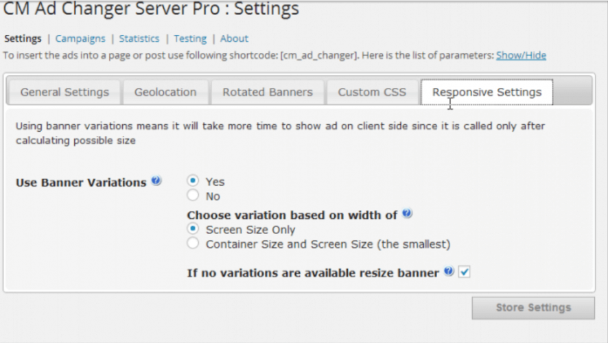 WordPress Ad Server screenshot 2