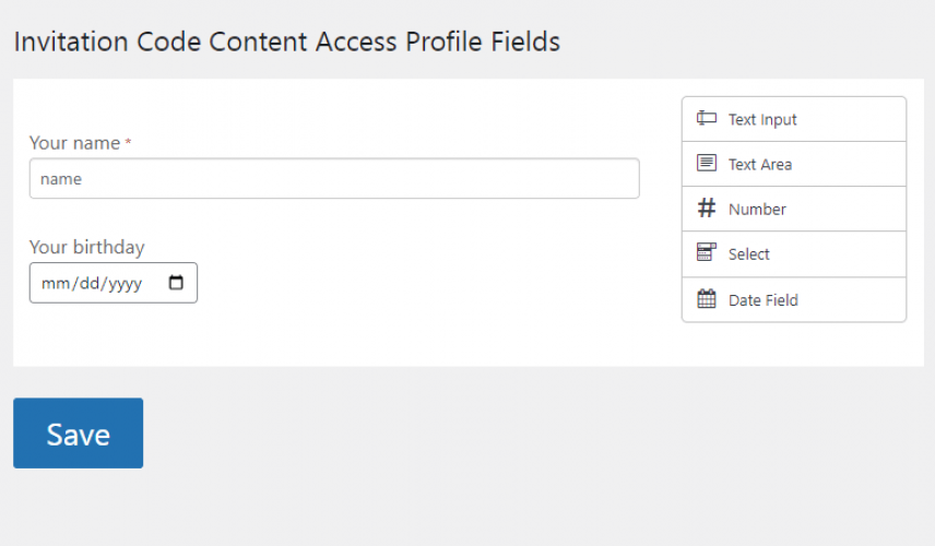Invitation Code Content Restriction Plugin screenshot 5