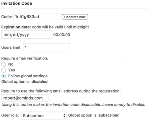 WordPress User Registration and Custom Login Plugin screenshot 2