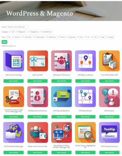 Product Directory Plugin screenshot 2