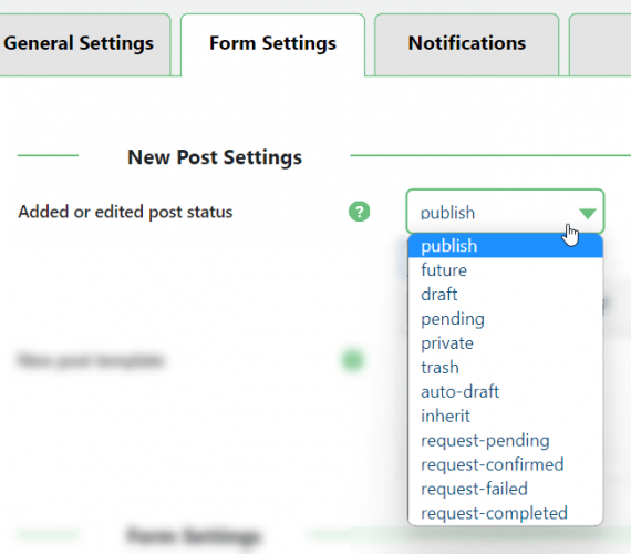 WordPress User Submitted Posts Plugin screenshot 2