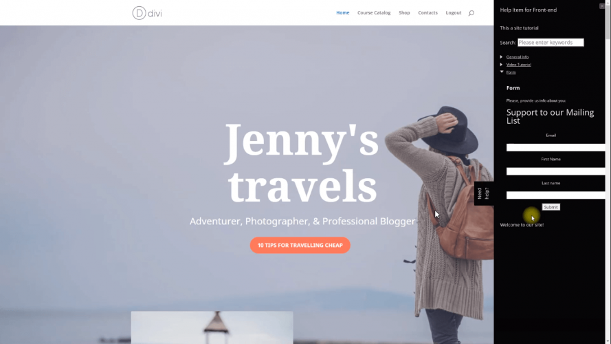 WordPress Onboarding Plugin screenshot 3