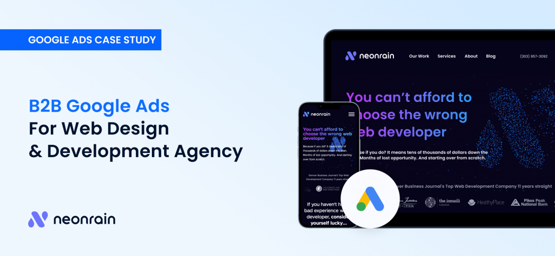 Outperforming the Top B2B Advertising Agency for Web Development Agency screenshot 1