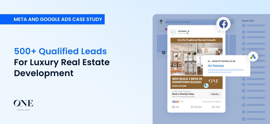 500+ Qualified Leads in 6 Months With Facebook And Google Ads for Luxury Real Estate Development screenshot 1