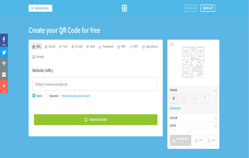 QR Code Generator screenshot 1