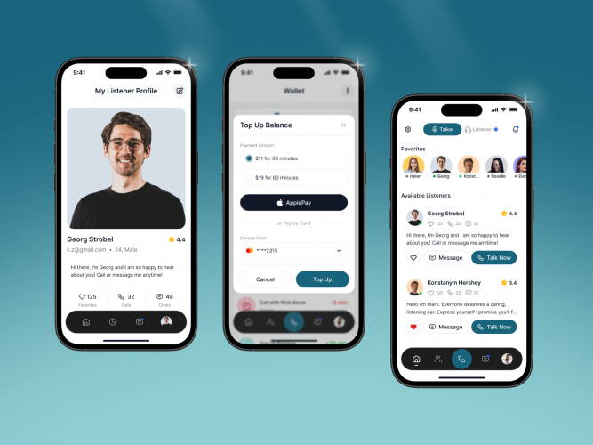 Cross-Platform Mental Wellness App for Real-Time Emotional Support screenshot 2