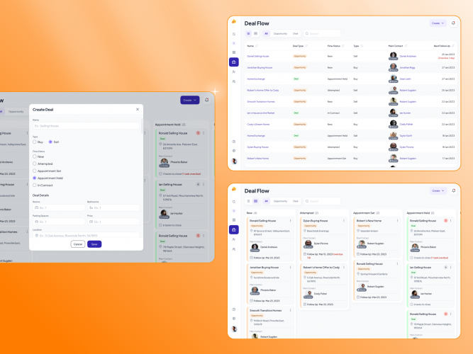 AI-Native Real Estate CRM for Effortless Deal Management screenshot 2