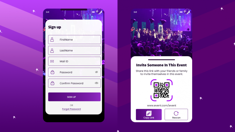 Event Management App screenshot 1