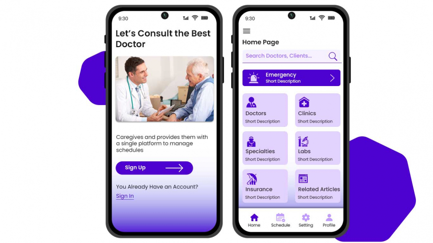 Mobile Health & Diagnostic Platform Development screenshot 1