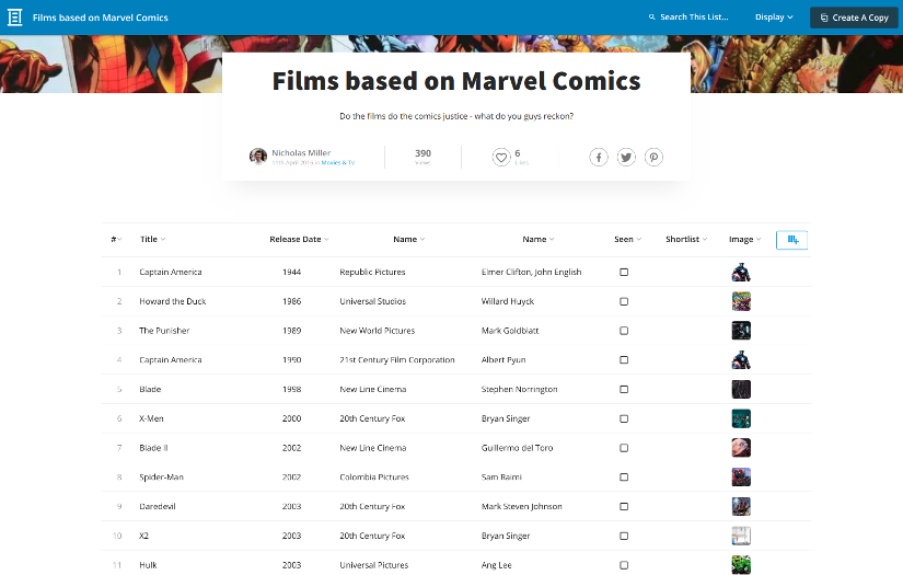 Listium screenshot 1