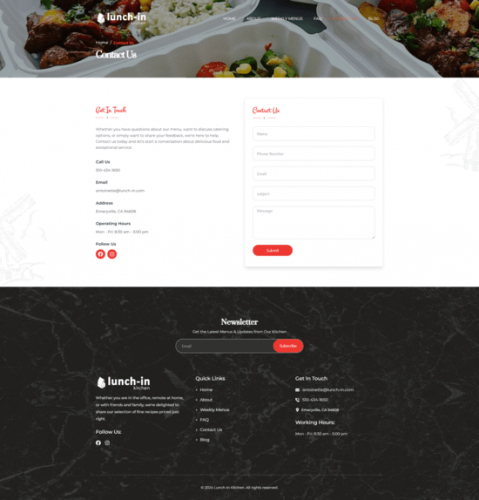 Lunch-In Kitchen screenshot 3