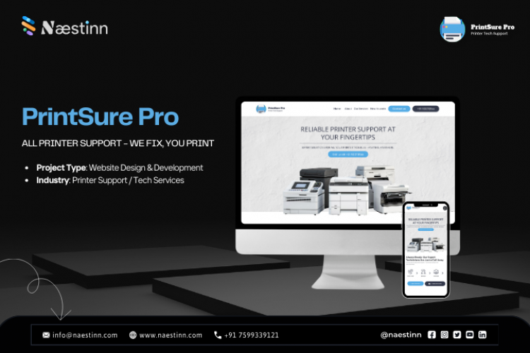 PrintSure Pro : Tech-Ready Printer Support with a Human Touch screenshot 1