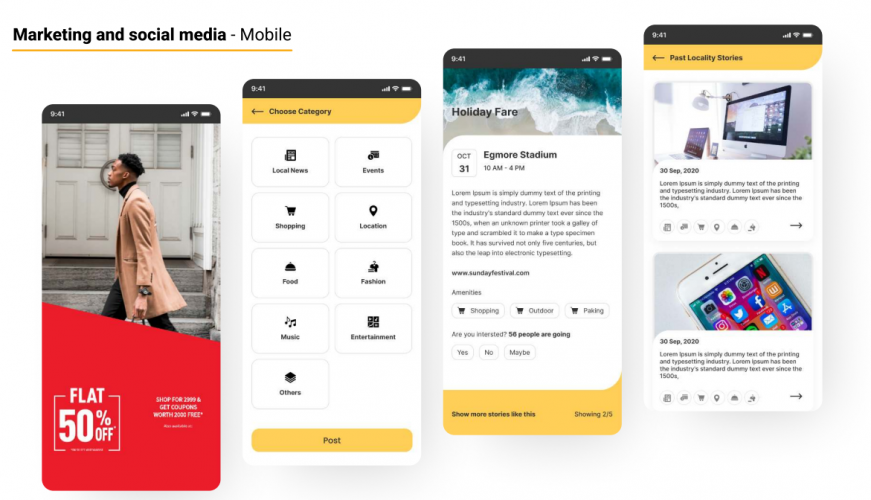 Marketing and social media screenshot 1