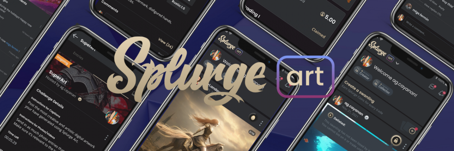 SPLURGE ART: MAKING AI ART ACCESSIBLE TO EVERYONE screenshot 1