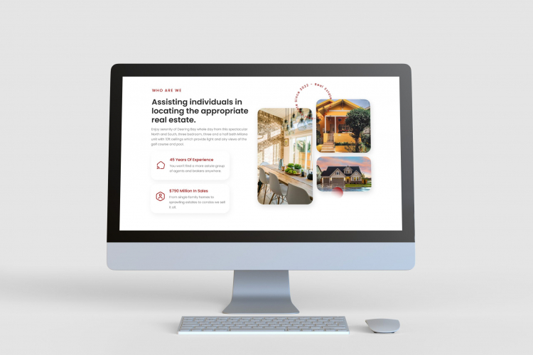 Real Estate Website Development in Laravel screenshot 1
