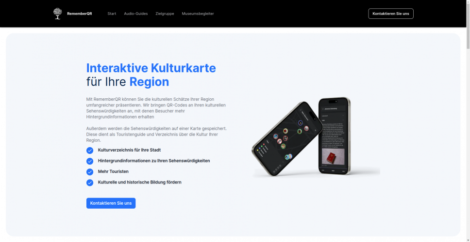 INTERACTIVE CULTURAL MAP RememberQR screenshot 2